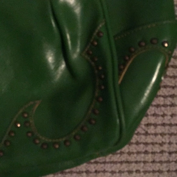River Island Vintage Green Purse - Picture 3 of 4